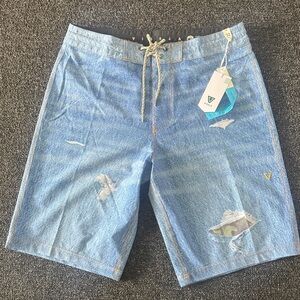 Vissla Jort Men's Blue Swim Shorts